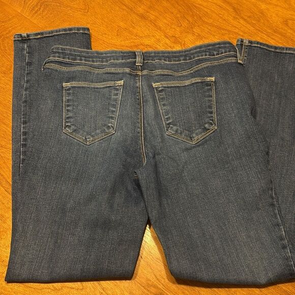 NYDJ Parker Slim Skinny Jeans in Classic Blue - Picture 8 of 11